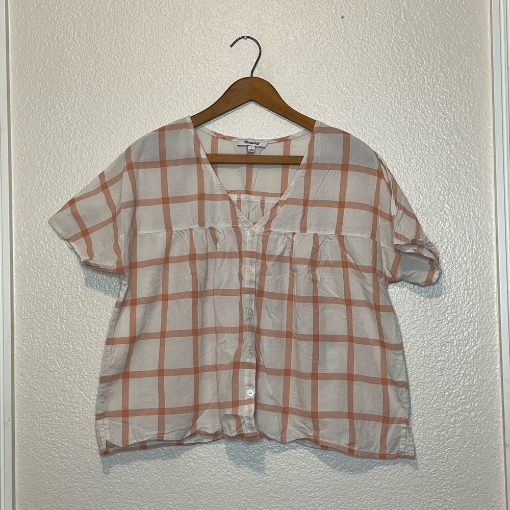 Madewell Button Up Top